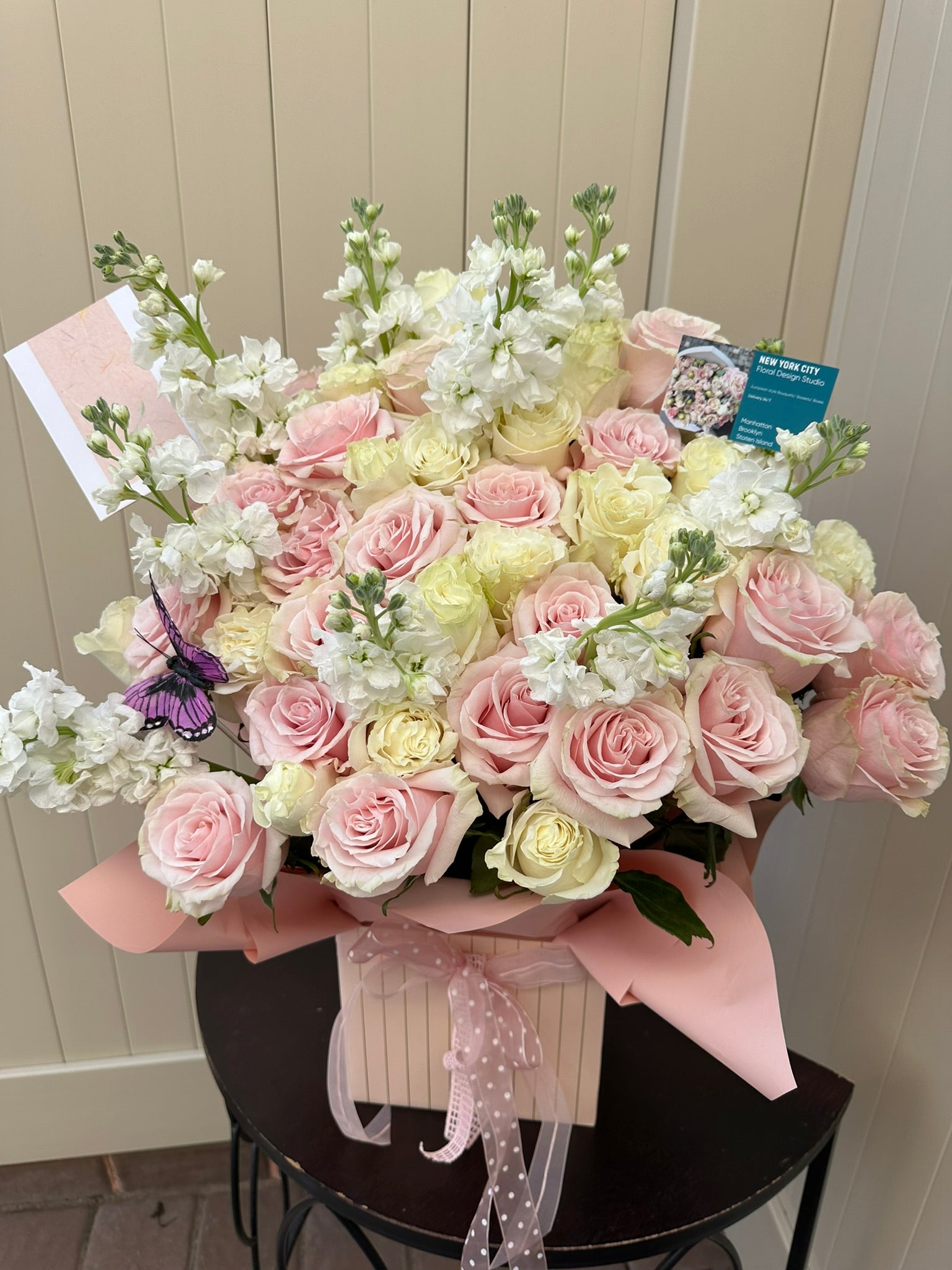 Pink Island Flower Box