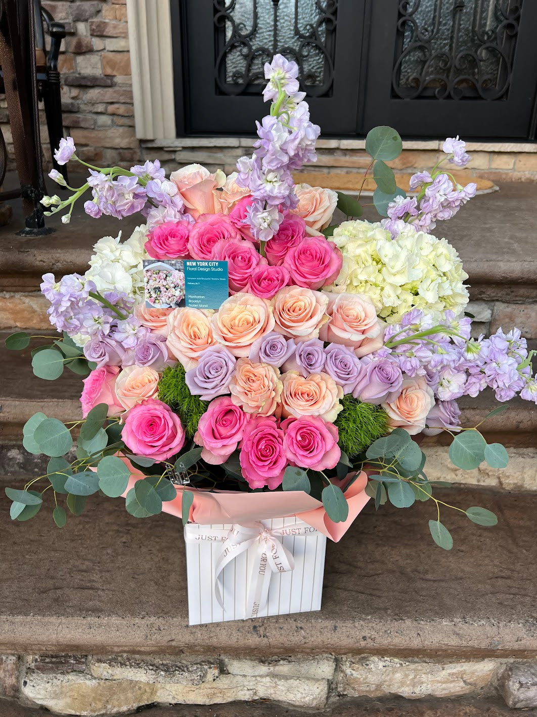 Pink Island Flower Box